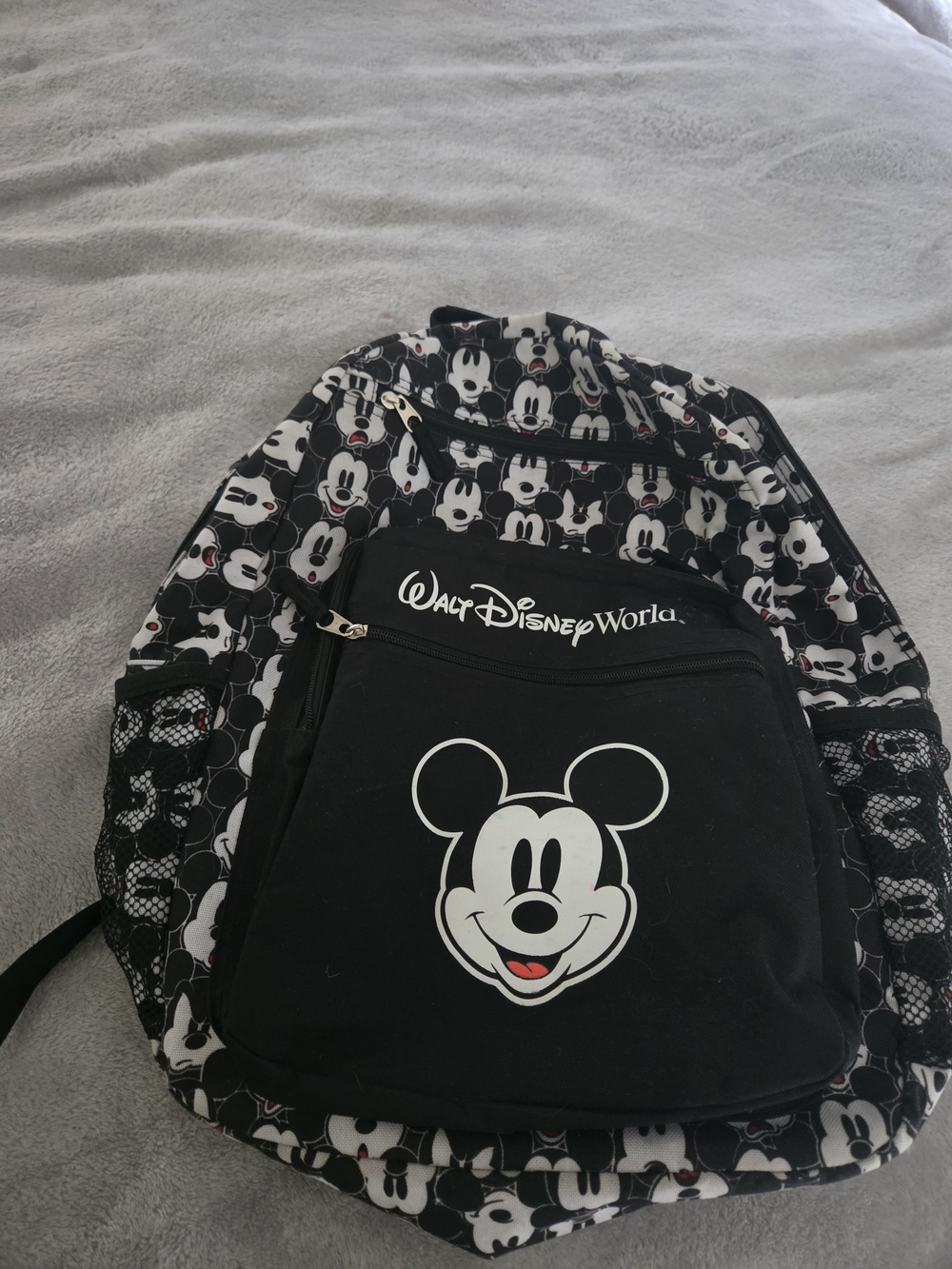 Disney Black Mickey Mouse Backpack